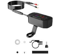 Caricabatterie USB per Moto,Adattatore Impermeabile 12V-24V per Ricarica Rapida Type-C | Porta Type-C per Motocicletta - per Elettronica Interna in Casa Avventura Viaggio Strada Lavoro Veicolo