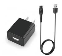 Caricabatterie USB per Philips Norelco All-in-One 3000 5000 7000 9000, Multigroom, Trimmer e Body Groomer Series, compatibile con MG3919 MG3939 MG5970 MG7970 BG5495 BG7480 BT5785