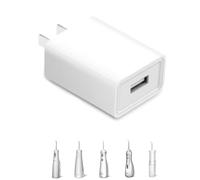 Caricabatterie USB per Waterpik WP-580 WP-582 ION, Nicwell, Oralfree, Coslus, Bitvae, Philips Water Flosser, Onlyone Water Dental Chagring, Adattatore C per la pulizia dei denti