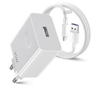 Caricabatterie USB SuperCharge 35W con cavo USB C 1m per HONOR 400 Lite 5G Pad X9a X6c X6b X7b Magic6 Lite 200 Smart, 22.5w USB Type c Cable Portable Adapter per HONOR X8a X7a X6a Pad 8 Mate 20 10 P30