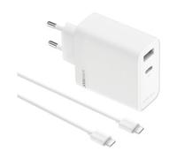 Caricabatterie USB Type-A, USB Type-C SUPERVOOC 80W Dual White