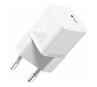 CARICABATTERIA BASEUS GaN5 Fast Charger 1C 20W da USB-C: fino a PD / QC 3.0, Bianco