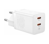 Baseus Caricabatterie USB Type-C FAST CHARGER GaN5 Pro 40W White CCGP180102