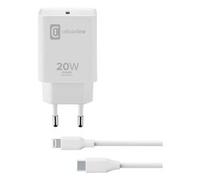 Cellularline - Achipdkitc2lmfi20w Carica Batterie-bianco CELLULARLINE