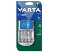Caricabatterie VARTA 4 pile AA/AAA NiMH Argento