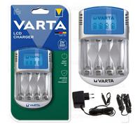 VARTA PP LCD - Caricabatterie a spina, controllato dal processore, NiMh, automo