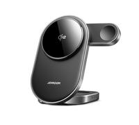 CARICABATTERIA WIRELESS JOYROOM JR-W17 Qi 3 in 1 da 15 W, Nero