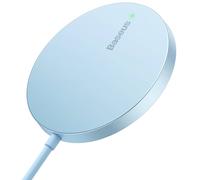 Caricabatterie wireless Baseus Simple Mini3 - Compatibile con MagSafe e Qi2 - 15 Watt - Blu - Nouvo