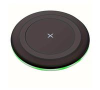 Caricabatterie wireless, Caricabatterie wireless con luce LED - Supporto for telefono regolabile for una ricarica rapida, compatibile la maggior parte(Noir)