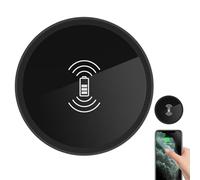 Caricabatterie wireless - Caricabatterie wireless da 15 W sotto la scrivania | Stazione di ricarica rapida incorporata | Tappetino di ricarica wireless per scrivania | Scrittore wireless per mese