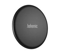Caricabatterie wireless con 7,5 W/10 W - Ricarica senza fili - Indicatore LED- Sistema di produzione di sicurezza - Compatibilità universale - Nero - Bohemic