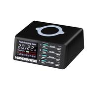 Caricabatterie wireless da W Stazione di ricarica for telefono USB a 8 porte Ricarica rapida QC3.0 PD3 Compatibilità universale