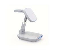 Caricabatterie wireless magnetico pieghevole multifunzionale 4 in 1 da 15 W, bianco (per Huawei)