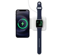 CARICABATTERIA WIRELESS APPLE MagSafe Duo Charger, Apple iPhone 12 Pro, iPhone 12 Pro Max, iPhone 12 mini Bianco
