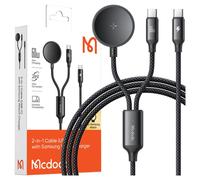 Caricabatterie wireless MCDODO per Samsung Galaxy Watch, cavo USB-C 2 in 1 per l