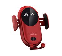 Caricabatterie wireless per auto Auto-Clamp da 10 W, compatibile con Qi, supporto per bocchetta di ventilazione, regolabile a 360 per cruscotto.