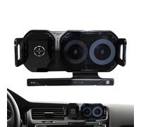 Caricabatterie wireless per auto, girevole, per cellulare, ricarica rapida, con bloccaggio automatico, per navigazione, chiamata, viaggi, pendolarismo quotidiano
