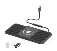 Caricabatterie Wireless per Auto per Mercedes Benz C-Class C180 C200 C220d C300 C300d C400 AMG C43 /C63/C63S, Tappetino Ricarica Wireless Auto, Caricatore Rapido Type-C/USB, Caricatore Wireless Auto