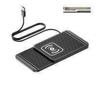 Caricabatterie Wireless per Auto per Rover Defender 90 L663 2020-2025, Antiscivolo Tappetino Ricarica Wireless Auto, Caricatore Rapido Type-C/USB,1M-USB