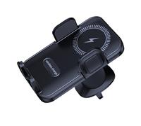 Caricabatterie wireless per auto - Porta auto caricabatterie, supporto automatico girevole a 360 gradi per uso quotidiano viaggio sedile anteriore