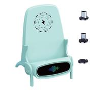 Caricabatterie wireless per sedia | Supporto da scrivania per cellulare | Caricabatterie wireless veloce | regolabile compatibile con la maggior parte dei telefoni per uso in ufficio