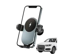 Caricabatterie Wireless per Telefono in Auto, Caricatore Wireless Regolabile 15W, Supporto per Telefono con Ricarica Rapida, per Auto SUV Camion Camper e Ventilazione Ideale per Viaggi e Guida