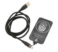 Caricabatterie Wireless Qi di Tipo C, Ricevitore Caricabatterie Qi di Ricarica Magnetico da 120 W e Cablato da 10 W per Tutti i Cellulari di Tipo C