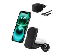 Caricabatterie Wireless Qi2 Belkin per iPhone AirPods 25W UltraCharge Nero