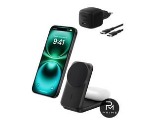 Caricabatterie Wireless Qi2 Belkin per iPhone AirPods 25W UltraCharge Nero