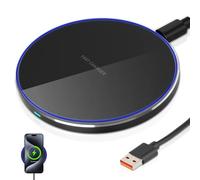 Caricabatterie Wireless Rapido Da 20 W Per IPhone 17/16/15/14/13/12, 11 Pro Max/Pro/Mini/XS/XR/X/8 Plus, Stazione Di Ricarica A Induzione Per Samsung Galaxy S23/S22/S21/S10E/S9/S8, Note 20/10/9