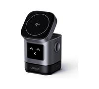 Caricatore Wireless Robot 2 in 1 Ugreen W709 Qi2 15W Nero