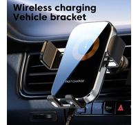 Caricabatterie wireless universale per auto Supporto per telefono per auto Supporto per telefono 15W Ricarica rapida per iPhone Xiaomi Samsung Rilevamento intelligente