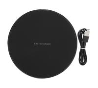 Caricabatterie wireless veloce, design sottile ed elegante con discreto indicatore LED, ultrasottile e portatile per viaggi senza pensieri.