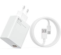 Caricabatterie Xiaomi 67W USB C Originale - Adattatore CA per Mi14, Mi13T, Mi13, Mi12, Mi11, Mi10, Redmi Note 13, 12, 11, 10, 9, Poco F5, X6, X5, X4, cavo di ricarica incluso