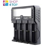 Caricabatterie XTAR VP4 PLUS DRAGON Li-Ion LCD 12V 2.4A TC/CC/CV 5V NUOVO