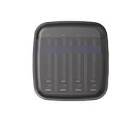 Caricabatterie XTR XTAR BC4 universale 4 slot USB Li-Ion NiMH AA AAA nero