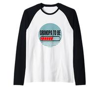 Caricamento del Nonno, Futuro Nonno, Annuncio della Maglia con Maniche Raglan