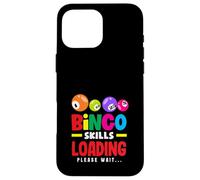 Caricamento delle abilità di bingo Attendere Giocatore di Bingo Custodia per iPhone 16 Pro Max