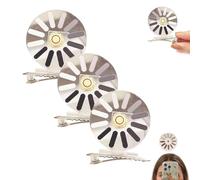 Caricamento Di Cerchietto/Forcina Creativo, Cerchietto Rotante Con Espressione Di Personalità Umoristica, Cerchietti per Capelli Con Simbolo Di Carico, Decorazioni per Feste Artistiche(Hairpin,3pcs)