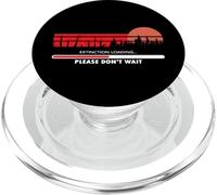Caricamento di estinzione per favore non aspettare salva il pianeta PopSockets PopGrip per MagSafe