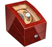 Caricaorologio automatico con motore silenzioso Finitura pianoforte in legno massello 4 impostazioni della modalità di rotazione per orologio da polso da donna da uomo È così gentile da parte tua