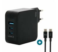 Mobilis Mobilis Charger 100w 2usb C 1usba Gan Cable 100w Computer Portatile, Sma