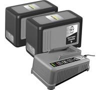 Caricatore + 2 batterie 36 V 7,5 Ah Starter Kit Batteria Power + 36/75