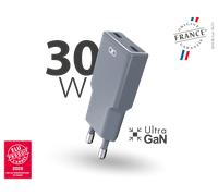 CARICABATTERIE DA MURO FORCE POWER FPCS30WCCPDSLIMOFGRG Grigio