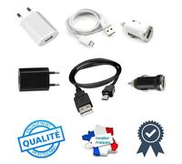 Caricatore 3 In 1: Rete + Auto + Cavo Universale Micro USB Per CROSSCALL