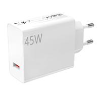 Caricatore 45W per Xiaomi Redmi Note 14 Pro 15Pro 5G,Ricarica Spina di Ricarica Rapida per Caricabatterie da Cellulari Mobile per Xiaomi Poco X7 M7 Pro Mi Pad 8 7 6 Redmi K80Pro,Solo Adattatore