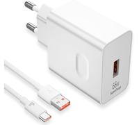 Caricatore 66W per Honor 400 Pro, 400 Lite, 400, 200 Pro - Alimentatore USB C 66W Rapido con Cavo 6A da 1m - Per Honor Magic Series e Modelli Compatibili