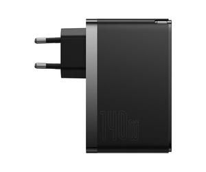 Caricatore a muro - Baseus - GAN 5 Pro 140W - PD QC4.0 - Cavo 240W - Nero
