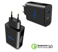 Caricatore a Muro da Viaggio EU Ricarica Rapida Caricabatterie USB Per Cellulare