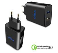 Caricatore a Muro da Viaggio EU Ricarica Rapida Caricabatterie USB Per Cellulare